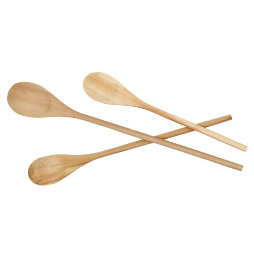 Chef Craft Wood Spoon Set, Brown
